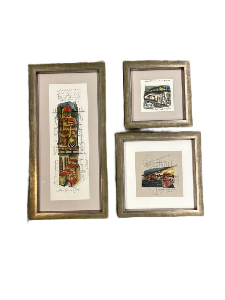 Custom framed wall art for the home