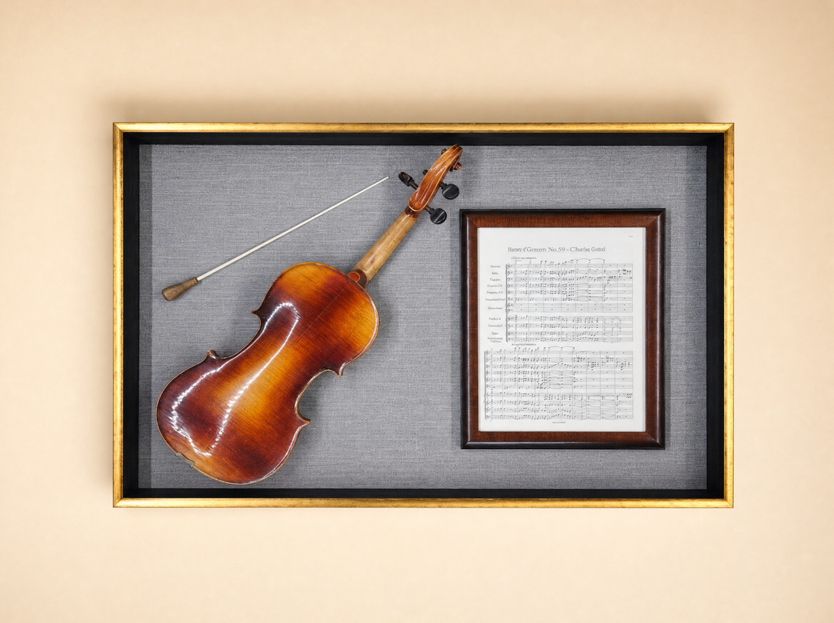 Custom framed wall art for the home