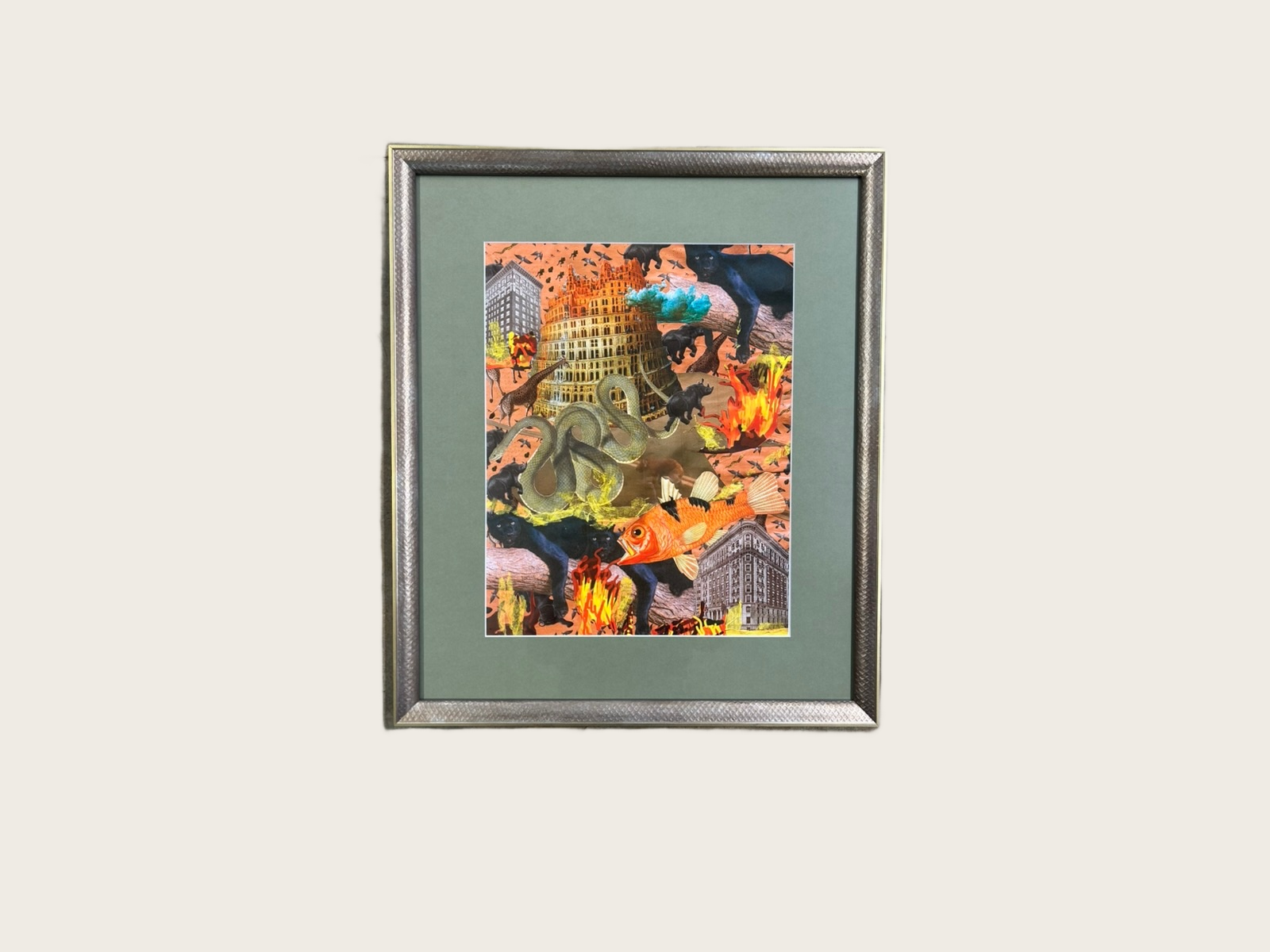 Custom framed wall art for the home