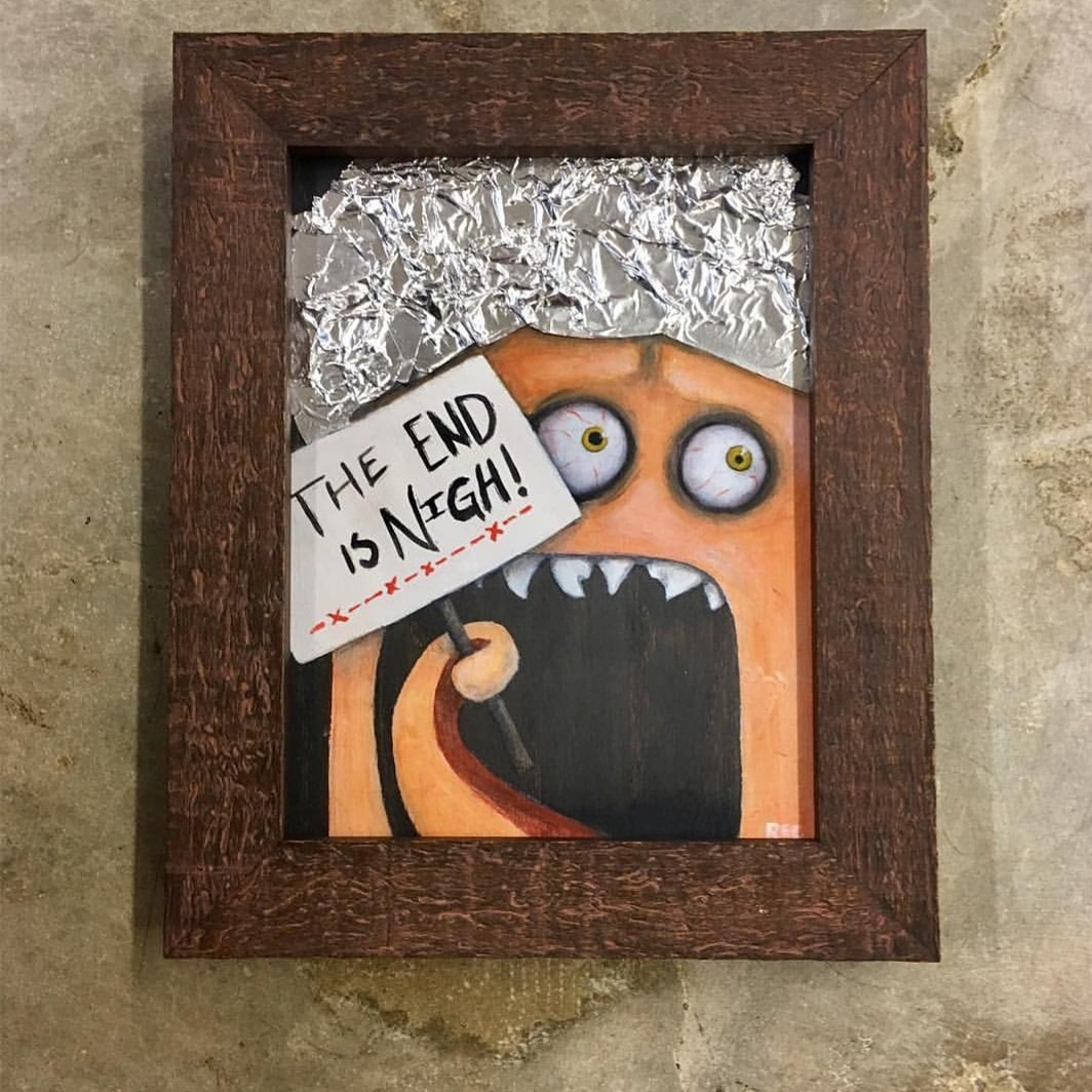Fine art custom framing with museum glazing — Atlanta