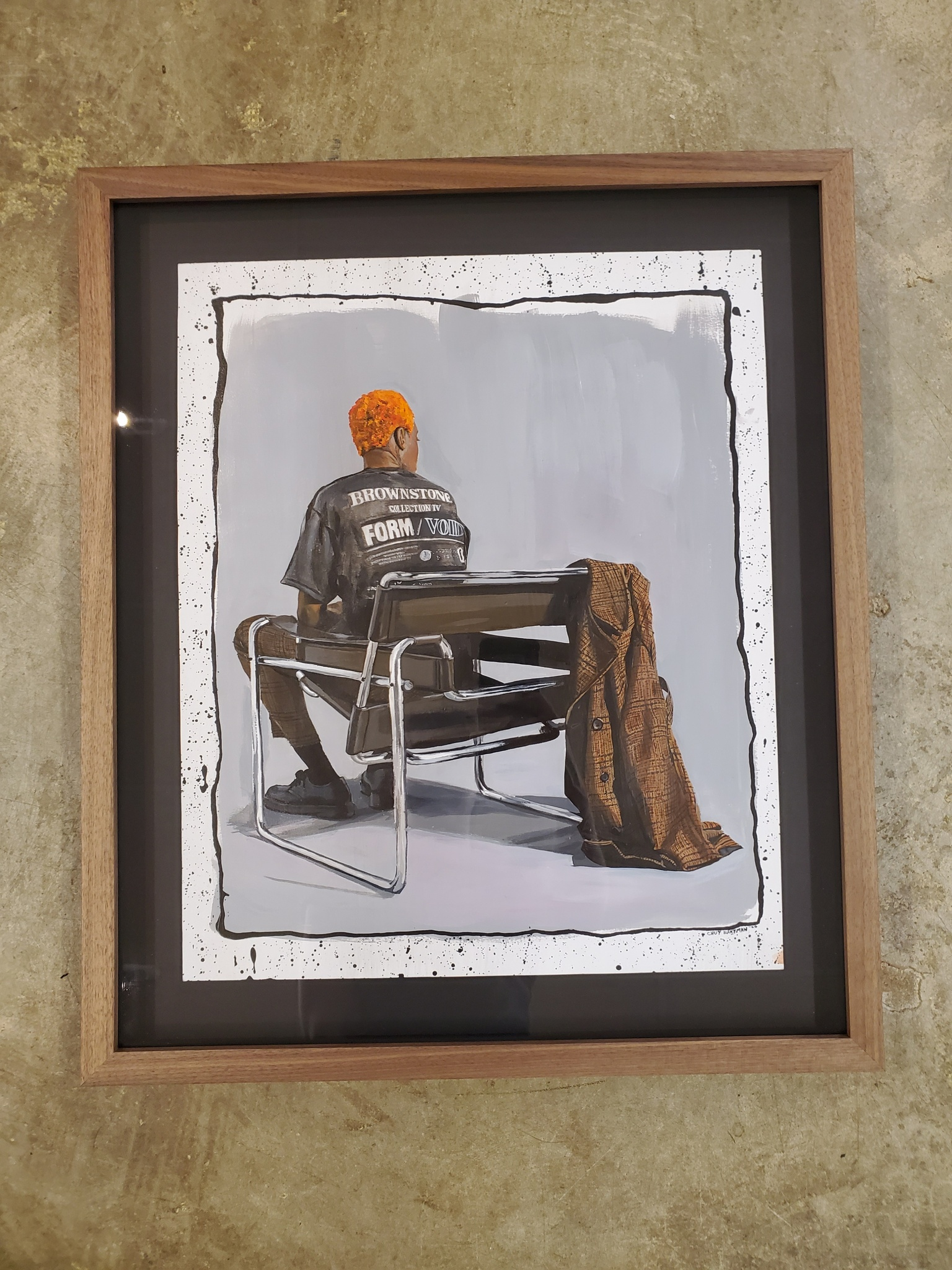 Fine art custom framing with museum glazing — Atlanta
