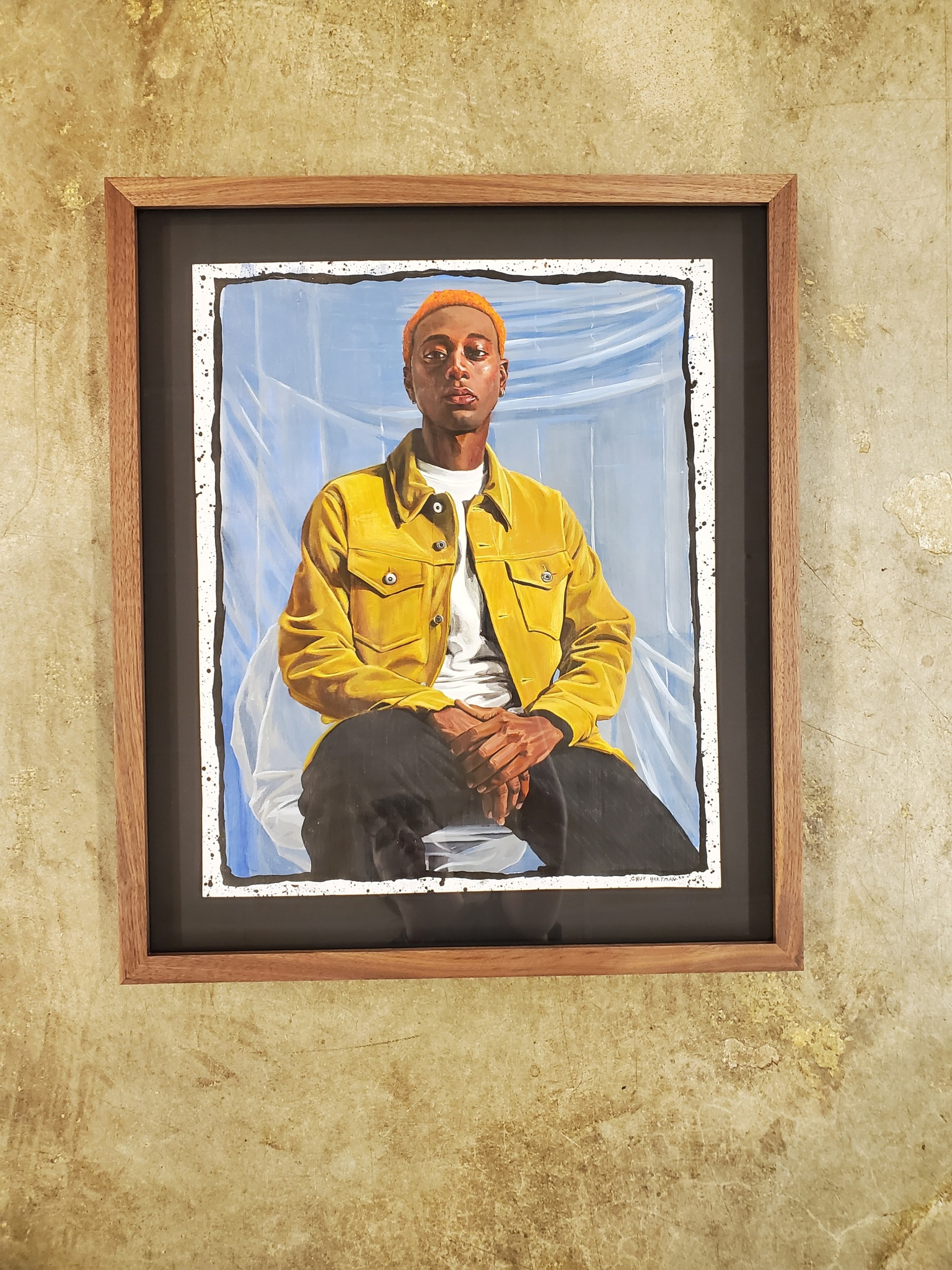 Fine art custom framing with museum glazing — Atlanta
