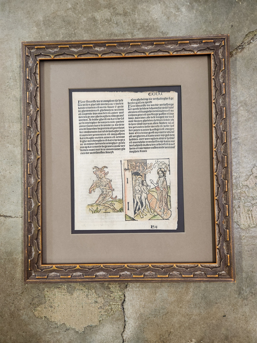Fine art custom framing with museum glazing — Atlanta