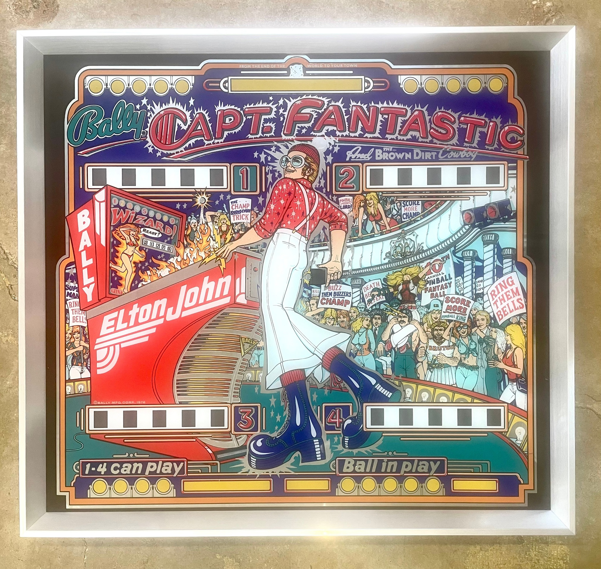 Archival conservation framing for collectibles